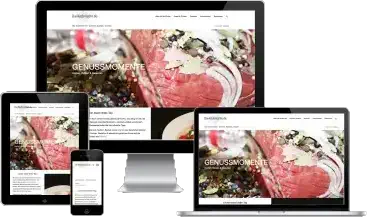 Website mit responsivem Webdesign von Freelancer